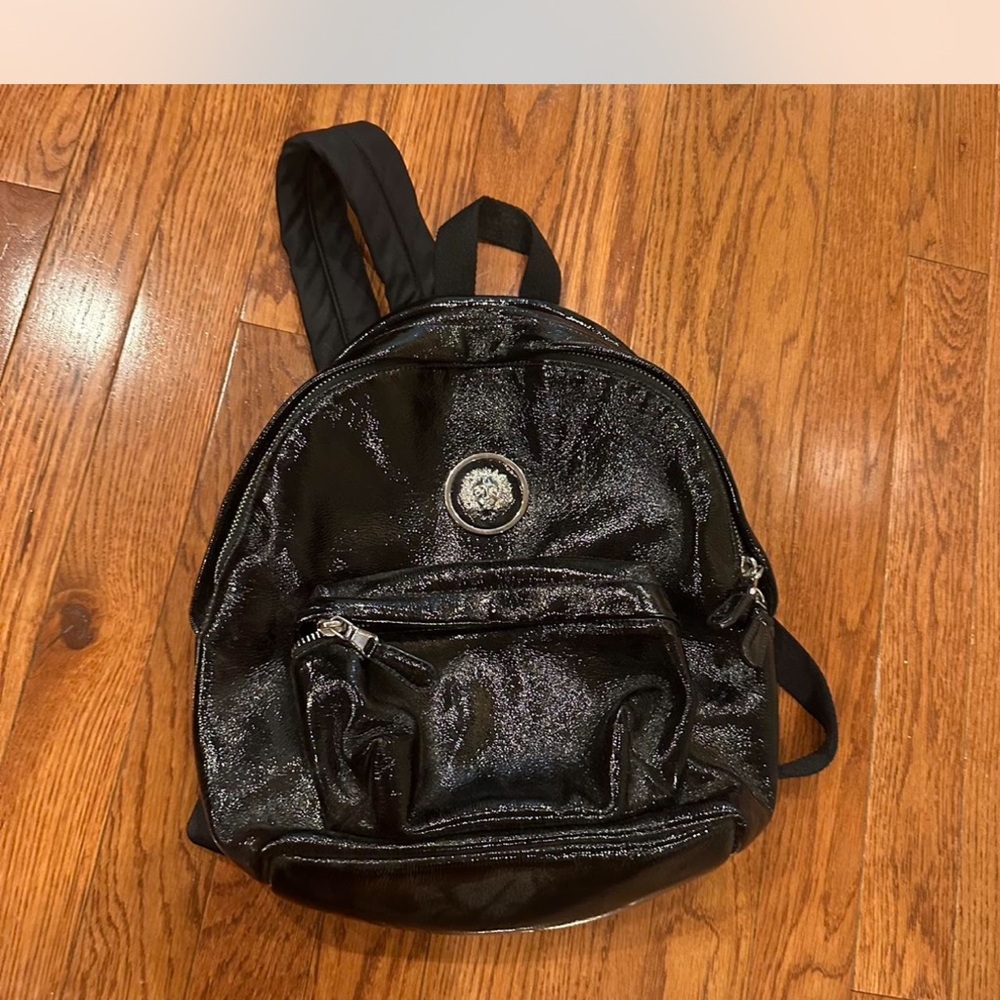 Versace Black Backpack